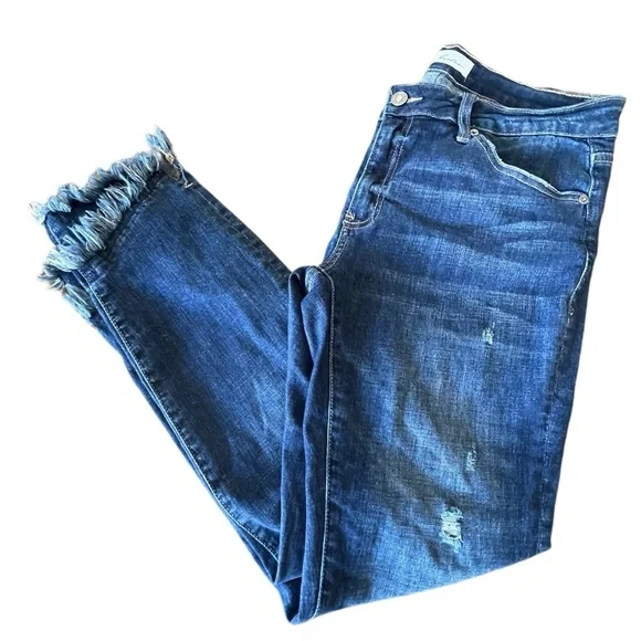 KANCAN Nala Mid Rise Ankle Skinny Jeans|13/30 - Picture 6 of 9